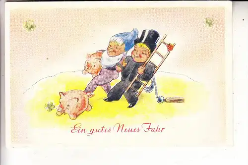 ZWERGE / Gnome / Dwarfs / Nains / Nani / Dwergen / Enanos - Zwerge / Glücksschwein / Schornsteinfeger