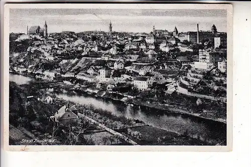 CSR 66902 ZNOJMO / ZNAIM, Ortsansicht, 1943