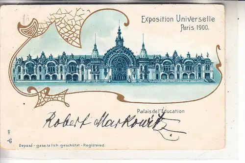 EXPO - PARIS 1900, Palais de l'Education