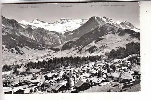 CH 3715 ADELBODEN, Panorama, 1958