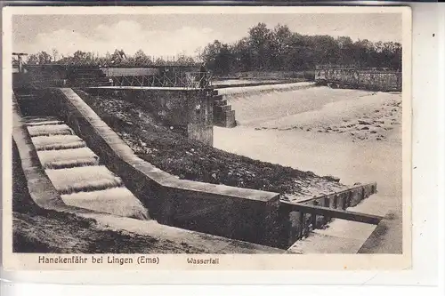 4450 LINGEN, Hanekenfahr, Wasserfall, 1928