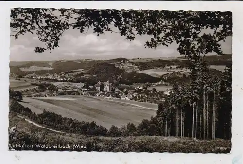 5454 WALDBREITBACH, Blick auf den Ort, 1962