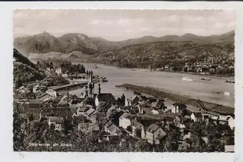 5480 REMAGEN - OBERWINTER, Blick über den Ort, 1965