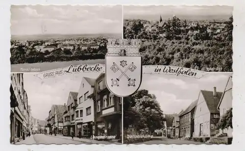 4990 LÜBBECKE, Langestrasse, Danzelstätte, Gesamtansichten Ost und West, 1960