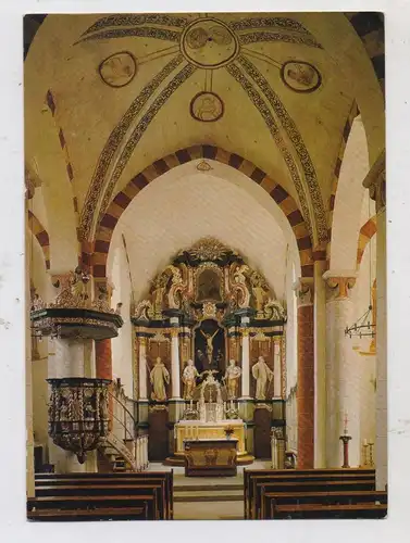 5948 SCHMALLENBERG - WORMBACH, Kath. Pfarrkirche St. Peter und Paul, Innenansicht