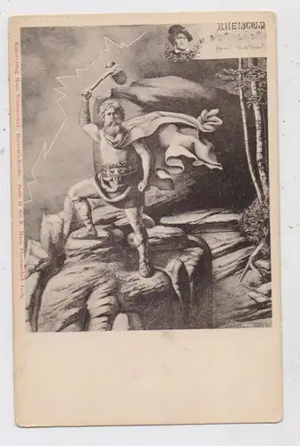 MUSIK - OPER - RICHARD WAGNER, RHEINGOLD, Verlag Thomaschek, Serie II, No. 9