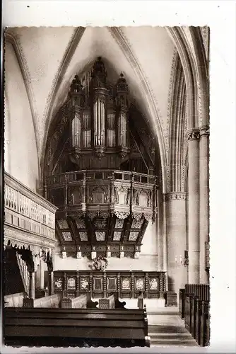 4920 LEMGO, Marienkirche, Innenansicht, Heldenorgel, Kirchenorgel