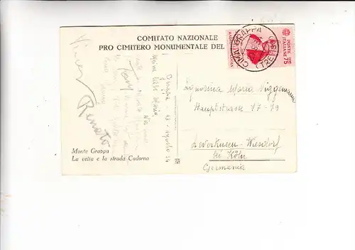 ITALIA / ITALIEN - 1934, Unificato 365 Galvani, Einzelfrankatur
