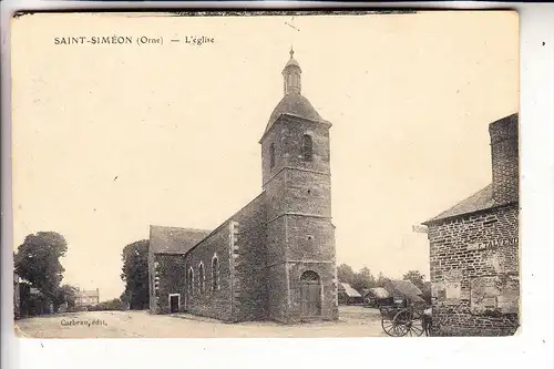 F 61350 SAINT SIMEON, L'Eglise, 1906
