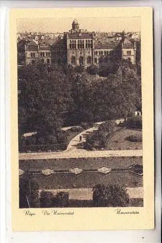 LETTLAND - RIGA, Universität