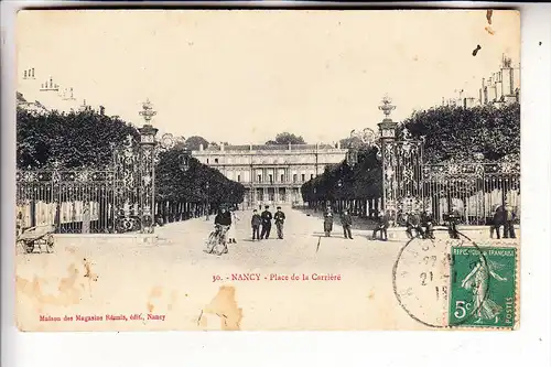 F 54000 NANCY, Place da la Carriere, 1915