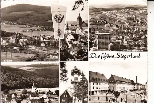 5900 SIEGEN & Siegerland, Mehrbildkarte