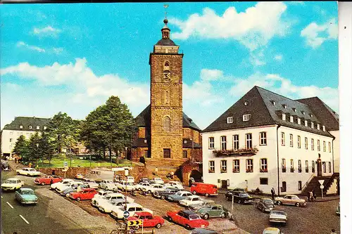 5900 SIEGEN, Kornmarkt und Nikolaikirche