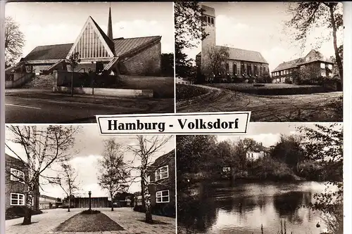 2000 HAMBURG - VOLKSDORF, Mahrbildkarte