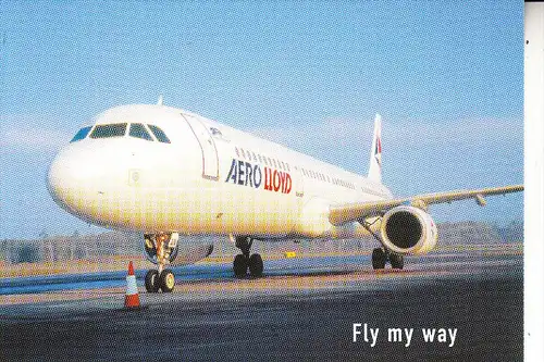 FLUGZEUGE / Airplanes / Avion - Airbus A321, AERO LLOYD