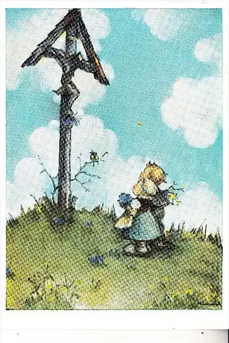 KÜNSTLER - HUMMEL, "Beim Feldkreuz"