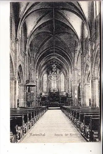 F 67500 HAGUENAU / HAGENAU, Marienthal, Kircheninneres