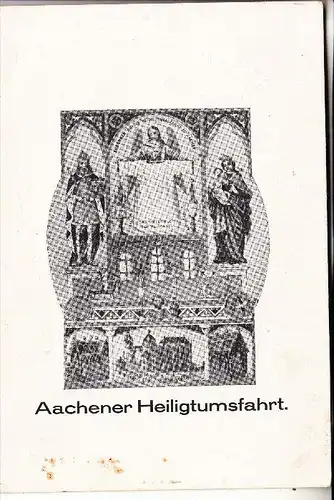 5100 AACHEN, Heiligtumsfahrt, min. Eckfehler