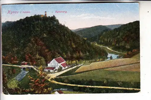 NIEDER-SCHLESIEN - KYNAU / ZAGORZE SLASKIE, Kynsburg, 1921