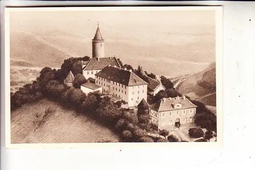 0-6906 KAHLA, Leuchtenburg, Luftaufnahme, WHW 1934/35