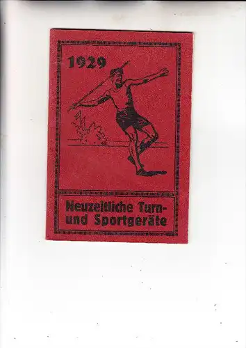 SPORT - Sportgeräte-Katalog Fa. Dill Nürnberg, 1929, 48 Seiten, viele Abbildungen