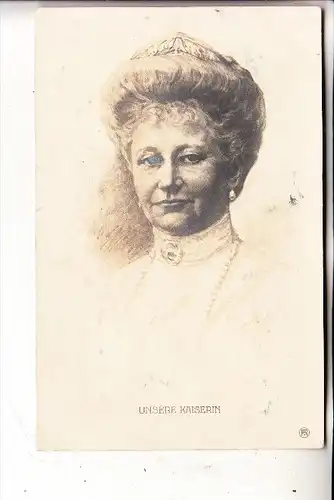 MONARCHIE - DEUTSCHLAND, Kaiserin Auguste - Viktoria, Porträt, 1916
