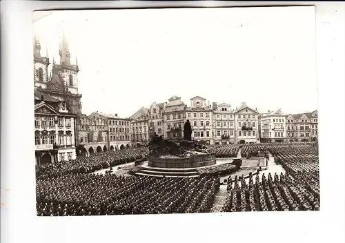 CSR 10000 PRAHA / PRAG, 1968, Aufmarsch, 1968, Photo 17,3 x 12,5 cm