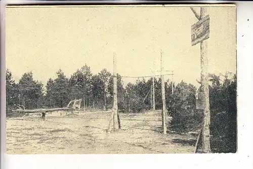 MILITÄR - 1.Weltkrieg, Stadion für Wett- und Turnspiele im Waldlager, deutsche Feldpost, 1918
