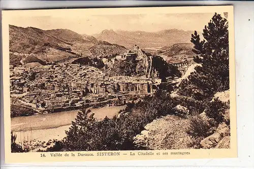 F 04200 SISTERON, Panorama