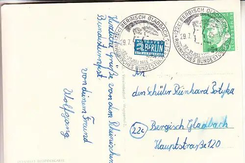 5060 BERGISCH GLADBACH - Ereignis, Rheinisches Bundesturnfest 1955
