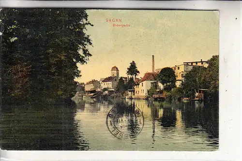 SCHLESIEN - NIEDERSCHLESIEN - SAGAN / ZAGAN, Boberpartie, 1911