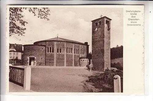 NIEDER - SCHLESIEN - BAD CHARLOTTENBRUNN / JEDLINA ZDROJ (Waldenburg), Dreifaltigkeitskirche, 193...