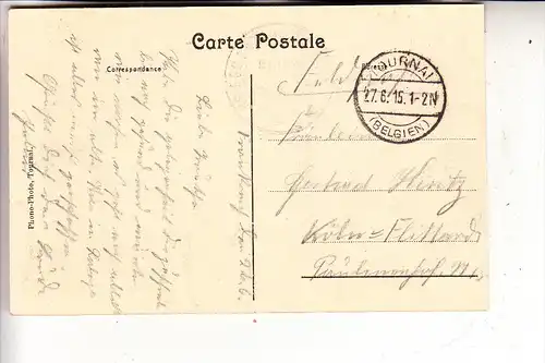 F 59480 LA BASSEE, Rue de Lille, Brasserie Saint-Jean,1915, deutsche Feldpost