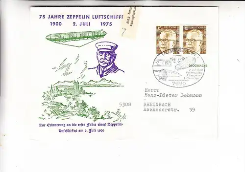 JUSTIZ - GEFÄNGNIS - Zensur JVA Rheinbach, Gefangenen Briefverschlußmarke 1975