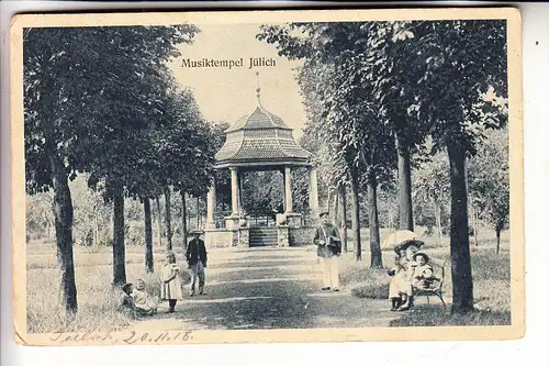 5170 JÜLICH, Musiktempel 1918