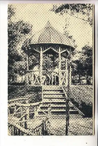 MILITÄR - 1.Weltkrieg, Westfront / Frankreich, Pavillon im Waldlager, 1918, deutsche Feldpost
