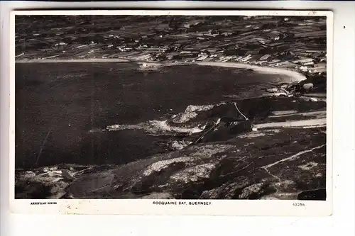 UK - ENGLAND - CHANNEL ISLAND - GUERNSEY, Rocquaine Bay, Aerofilms Series