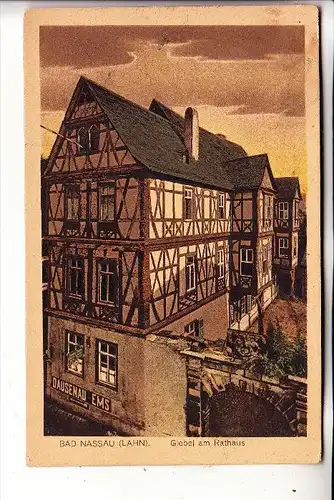 5408 NASSAU, Giebel am Rathaus, 1923