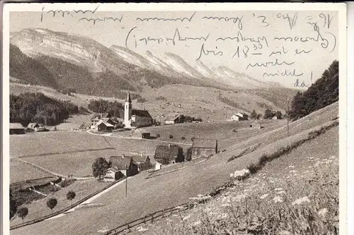 CH 9658 WILDHAUS, Panorama mit Churfirsten, 1939, Bahnpost / Ambulant 26a