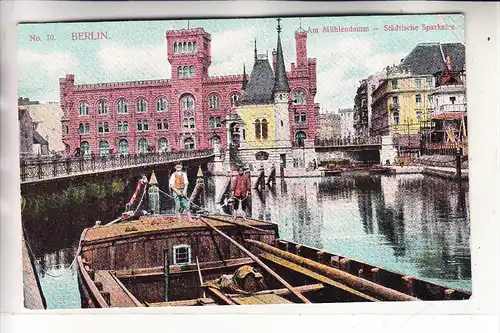 SCHIFFE - BINNENSCHIFFE - Berlin, 1911, Eckknick