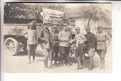 MILITÄR - LKW, Österreich 1.Weltkrieg, Photo-AK