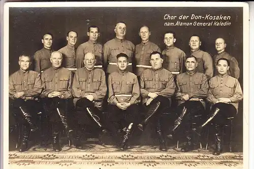 MUSIK - Chor der Don-Kosaken, Ataman General Keledin, 1941