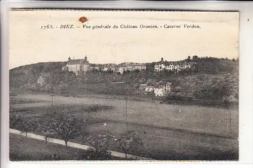 6252 DIEZ, Generalansicht Schloss Oranien - Kaerne Verdun, franz. Besatzungszeit