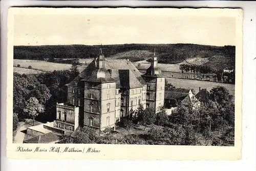 4788 WARSTEIN - MÜLHEIM, Kloster Maria Hilf, 1953