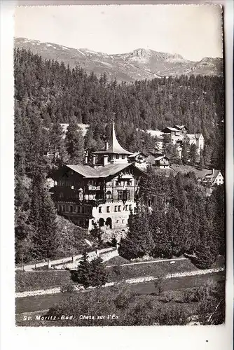 CH 7500 SANKT MORITZ, Chesa sur l'En, 1952, kl. Knick