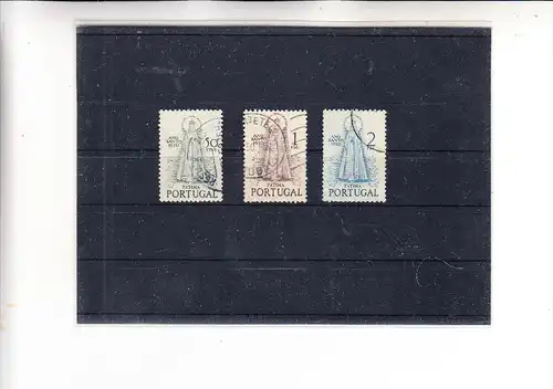 PORTUGAL, 1950, Michel 748 - 750 o gestempelt