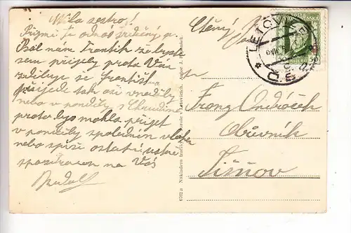 CSR 67961 LETOVICE / LETTOWITZ, Hrad / Schloss, 1926