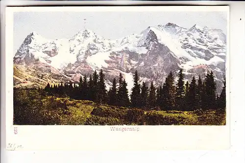 CH 3823 WENGEN, Wengeralp, ca. 1905