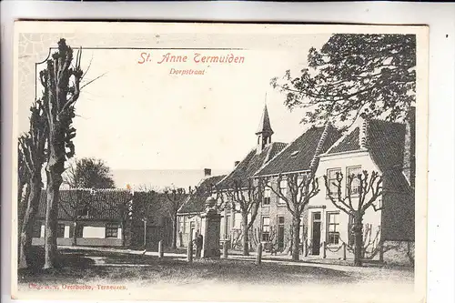 NL - ZEELAND -.SLUIS - SINT ANNA TER MUIDEN, Dorpstraat, ca. 1905