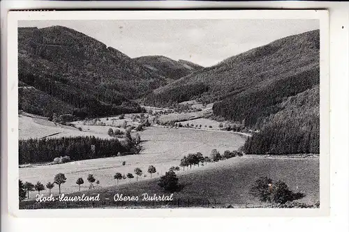 5780 BESTWIG / Umgebung, Oberes Ruhrtal, 1950